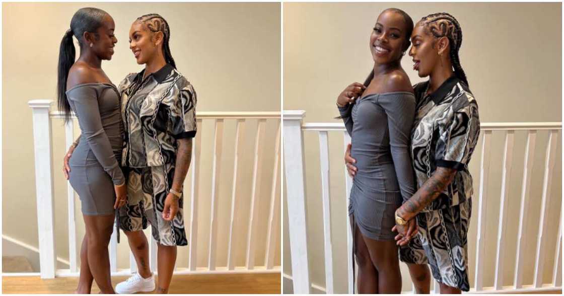 Singer Paigey Cakey and her lover engaged. Singer Paigey Cakey and her lover engaged.