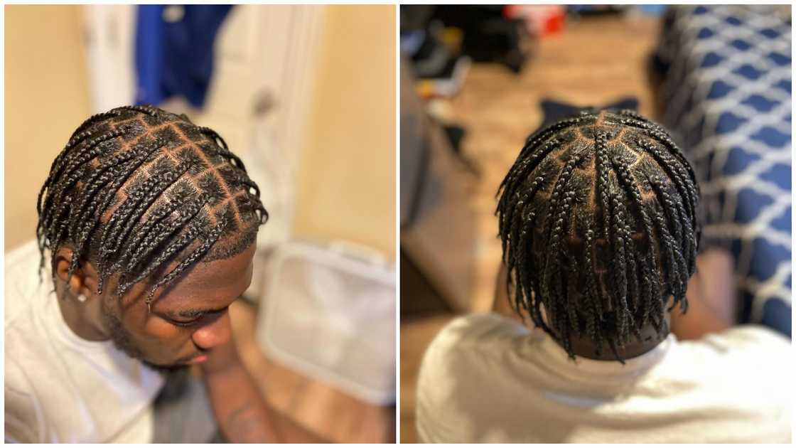 box braids men