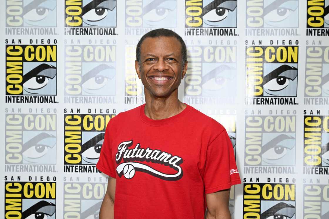 Phil LaMarr at the 2024 San Diego International Comic-Con. Phil LaMarr at the 2024 San Diego International Comic-Con.