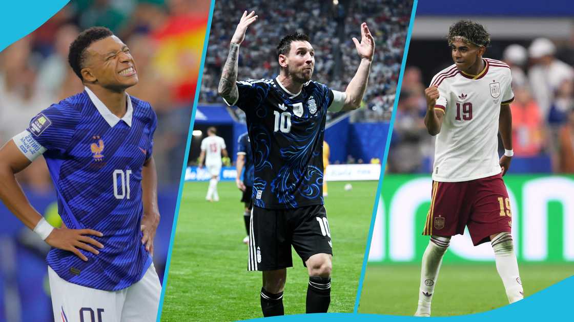 2026 Ballon d'Or, Lionel Messi, Messi tops updated Ballon d'Or rankings, 2026 FIFA World Cup, Kylian Mbappé, Lamine Yamal, Spain vs Argentina, Argentina beat England.