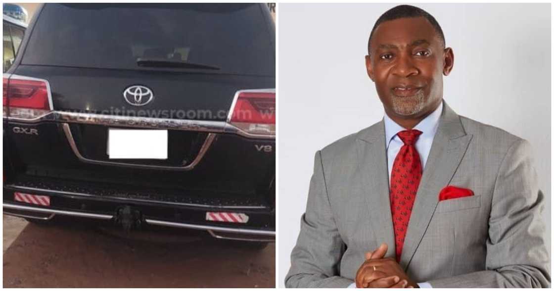 Officials of the Ghana Police Service have impounded a vehicle belonging to Rev Dr Lawrence Tetteh Officials of the Ghana Police Service have impounded a vehicle belonging to Rev Dr Lawrence Tetteh