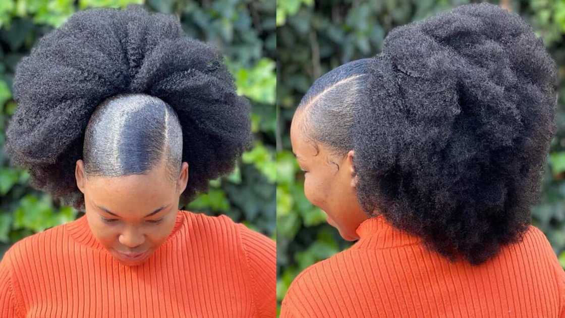 latest kinky hairstyles