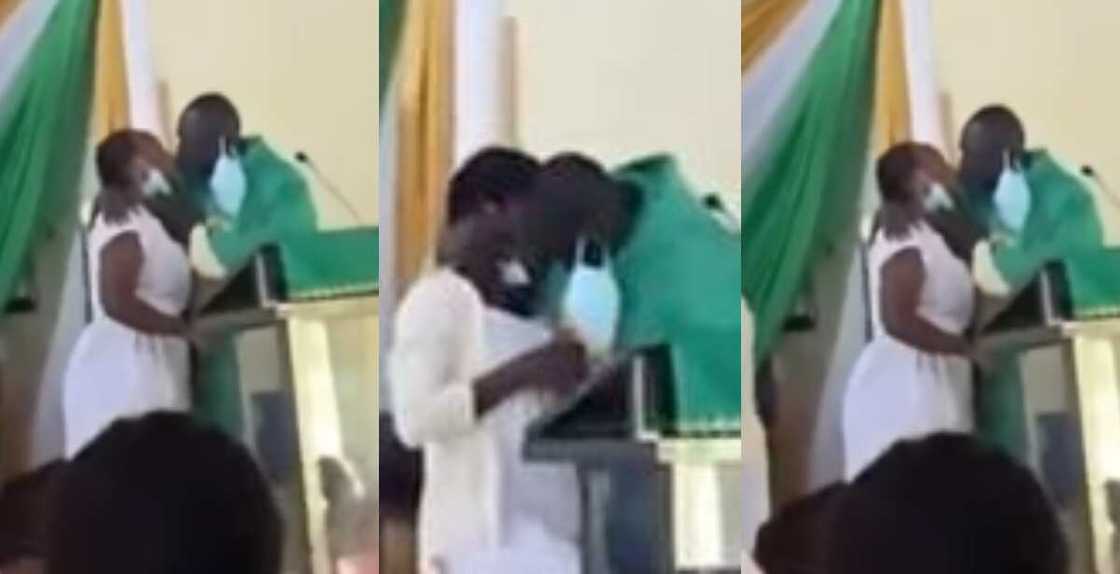 Video of a Catholic Church Father Giving Holy Kiss on Lips of Secondary School Girls Goes Viral Video of a Catholic Church Father Giving Holy Kiss on Lips of Secondary School Girls Goes Viral