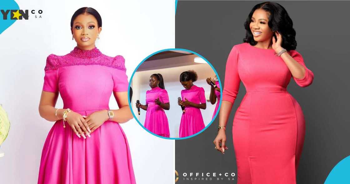 Serwaa Amihere and her sister Maame Gyamfuaa Serwaa Amihere and her sister Maame Gyamfuaa