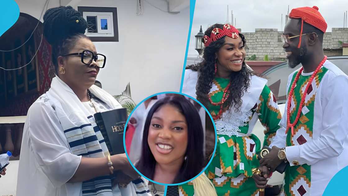 Nana Agradaa, Cassie, Ogyaba and his wife, Abigail Boakye, Side chic, Pregnant Nana Agradaa, Cassie, Ogyaba and his wife, Abigail Boakye, Side chic, Pregnant