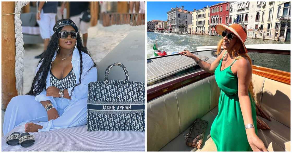 Jackie Appiah, Juliet Ibrahim, And Other 5 Celebs In Stylish Dresses Share Extravagant Vacation Photos Jackie Appiah, Juliet Ibrahim, And Other 5 Celebs In Stylish Dresses Share Extravagant Vacation Photos