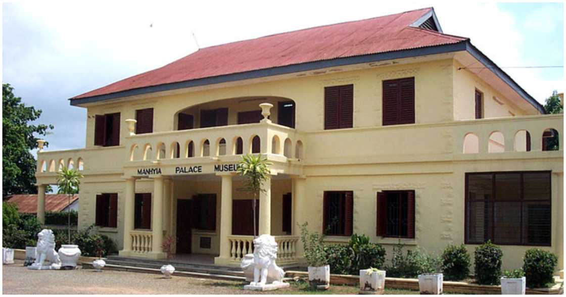 The old Manhyia Palace The old Manhyia Palace