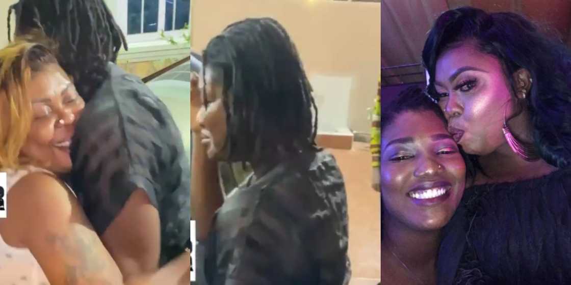 Iona spotted at Afia Schwar's New Year party after 'ditching' Mzbel (Video) Iona spotted at Afia Schwar's New Year party after 'ditching' Mzbel (Video)