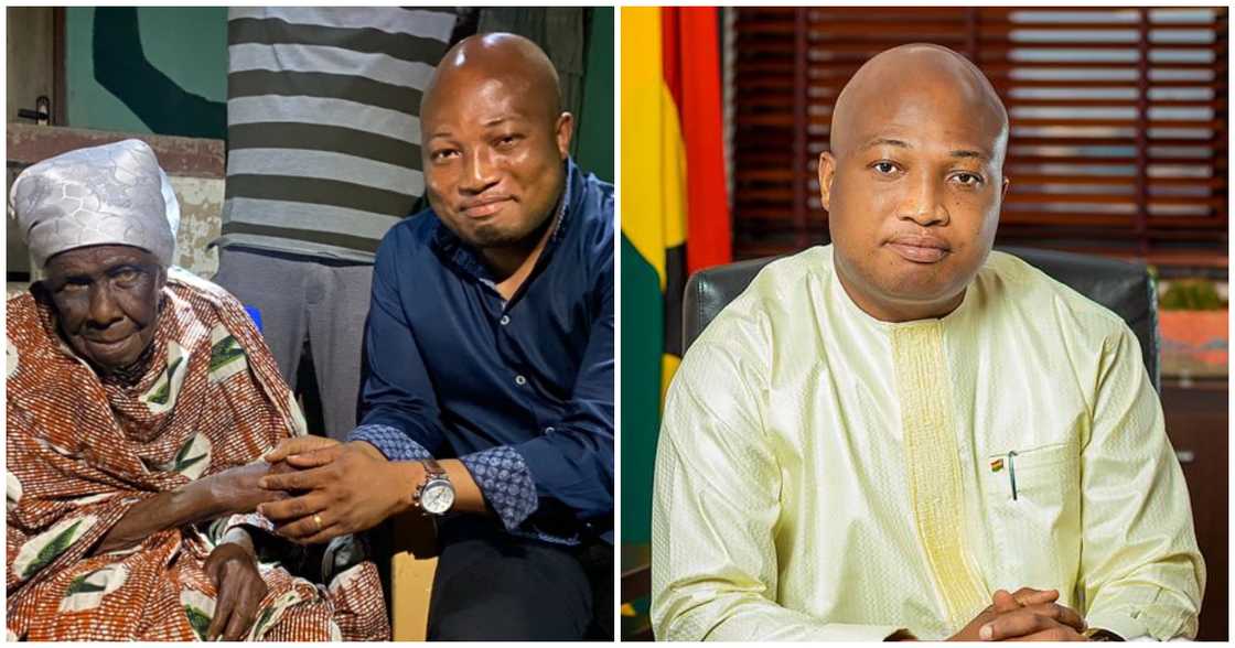 Okudzeto Ablakwa visits 111-year-old grandmother Okudzeto Ablakwa visits 111-year-old grandmother