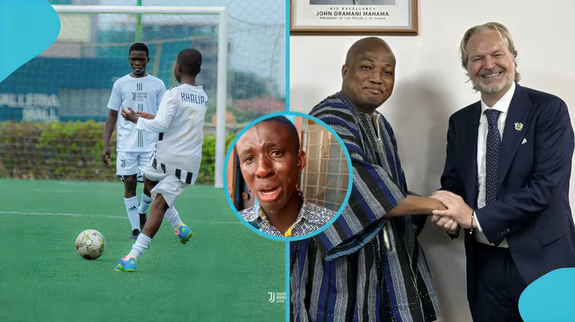Crying Schoolboy Who Lost Government Tablet Gifted Full Scholarship to Join Juventus Crying Schoolboy Who Lost Government Tablet Gifted Full Scholarship to Join Juventus