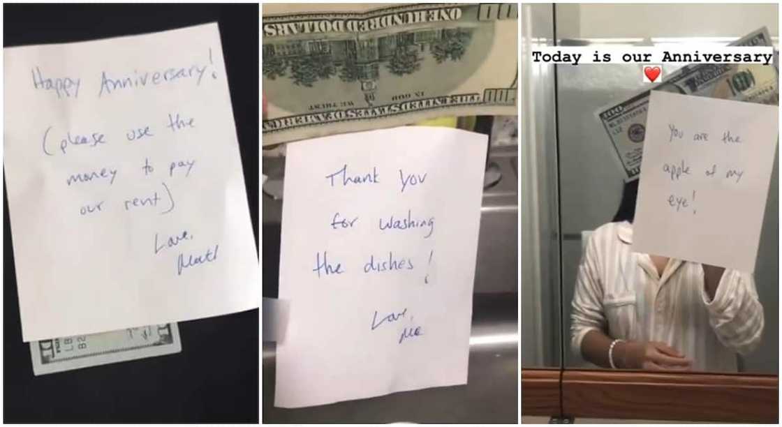 Man tells wife to use the money he gifted her to pay house rent. Man tells wife to use the money he gifted her to pay house rent.