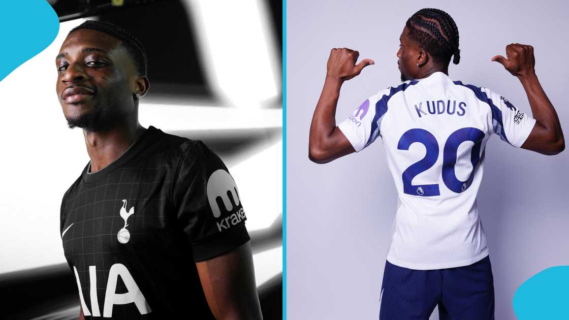 Mohammed Kudus, Tottenham Hotspur, North London club, English Premier League, English football, Ghana player Mohammed Kudus, Tottenham Hotspur, North London club, English Premier League, English football, Ghana player