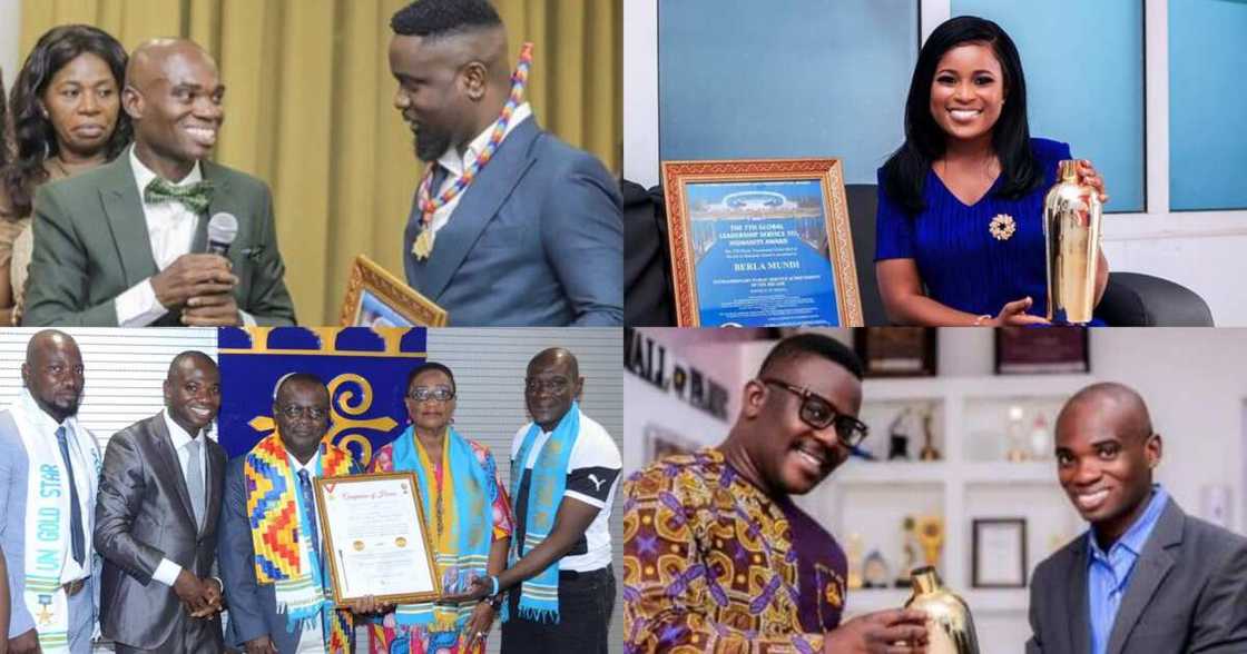 Fake Kofi Annan-UN Awards: Sarkodie, Berla Mundi, D-Black, UG VC and all those 'fooled' by Kwame Fordjour (photos)