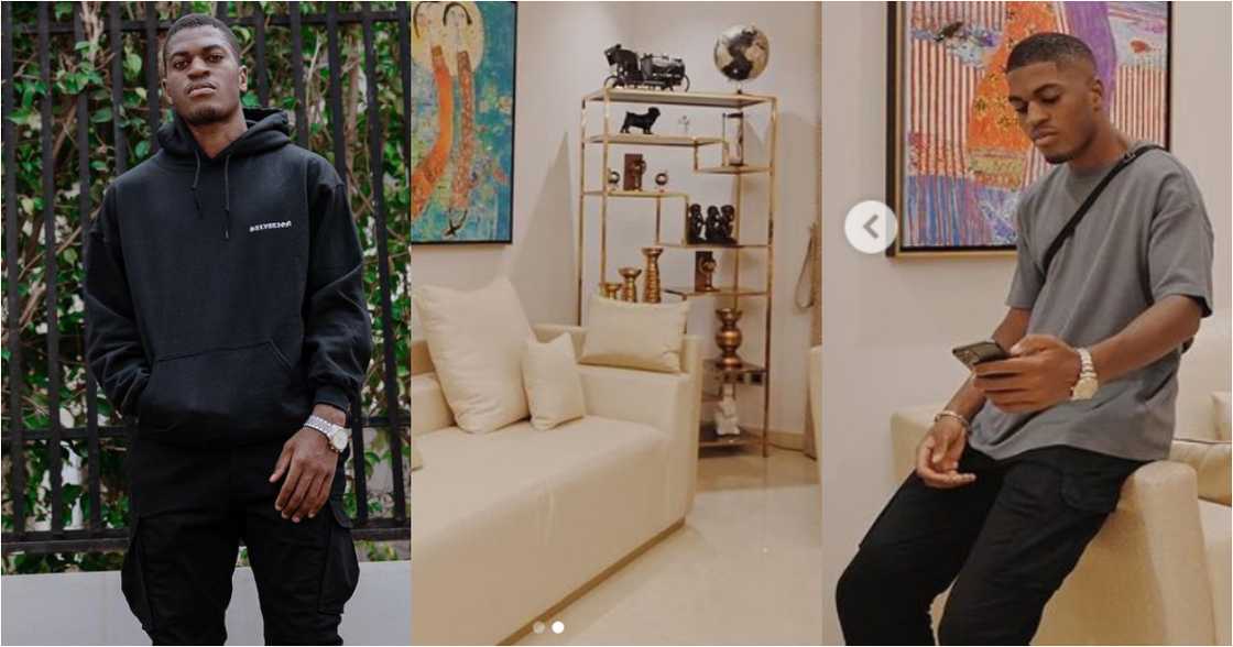 Mahama's Son Sharaf Shows Off Expensive Living Room with Lavish Paintings in Photos; Fans Talk Mahama's Son Sharaf Shows Off Expensive Living Room with Lavish Paintings in Photos; Fans Talk