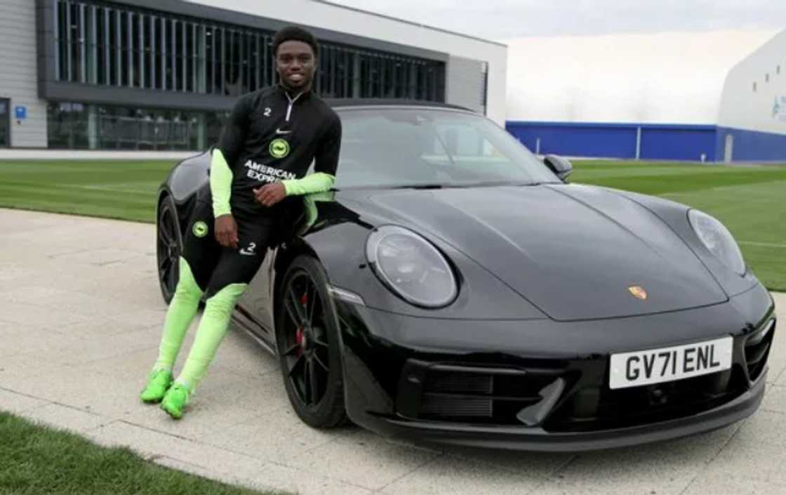 Photo of Tariq Lamptey. Photo of Tariq Lamptey.