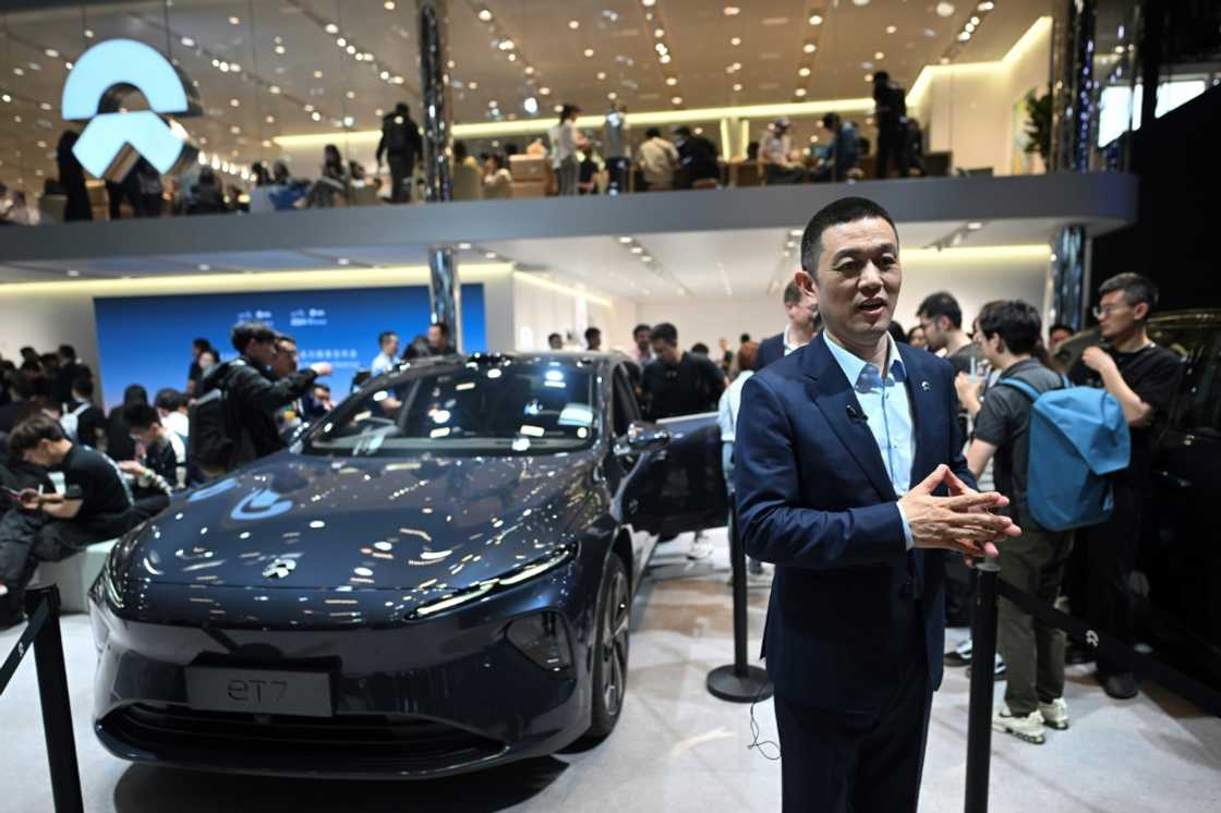 In contrast to much of the EV industry, Chinese automaker NIO focuses on battery-swap technology rather than recharging individual vehicles In contrast to much of the EV industry, Chinese automaker NIO focuses on battery-swap technology rather than recharging individual vehicles