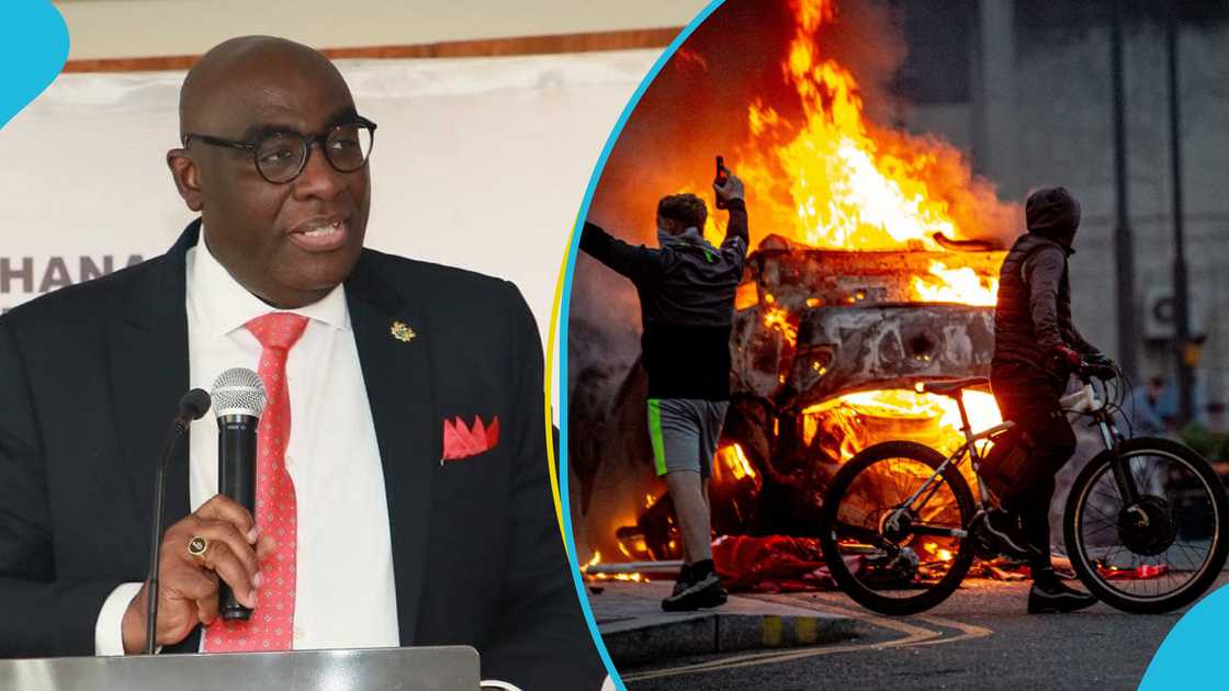 Ghana High Commission In UK Speaks On Threat To Ghanaians During Anti-Immigrant Protests Ghana High Commission In UK Speaks On Threat To Ghanaians During Anti-Immigrant Protests