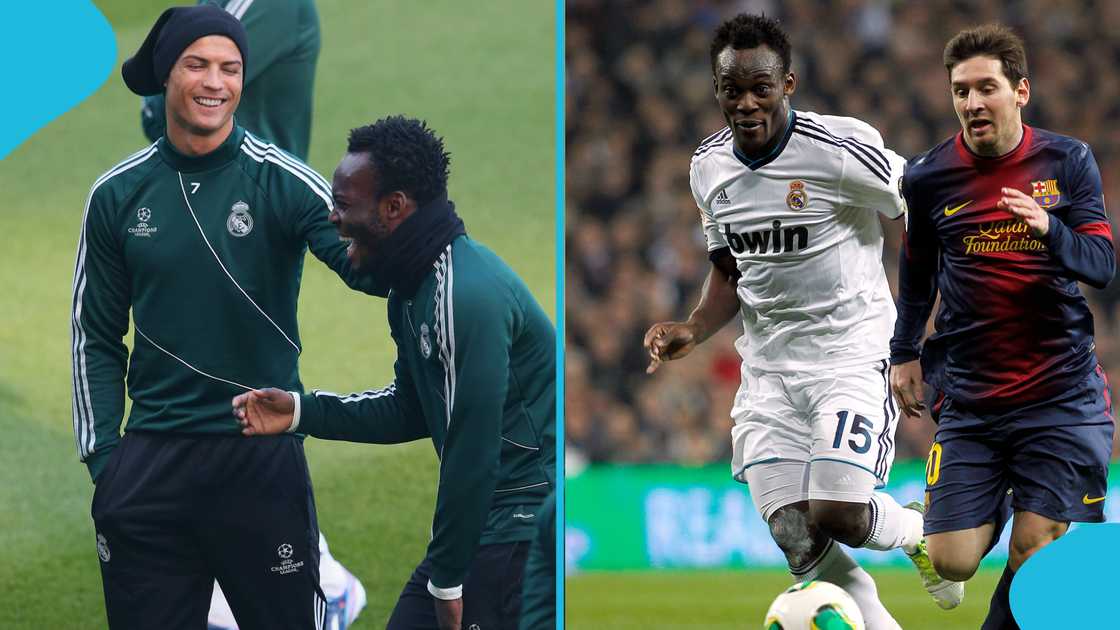 When Michael Essien settled the GOAT debate with a brilliant take When Michael Essien settled the GOAT debate with a brilliant take