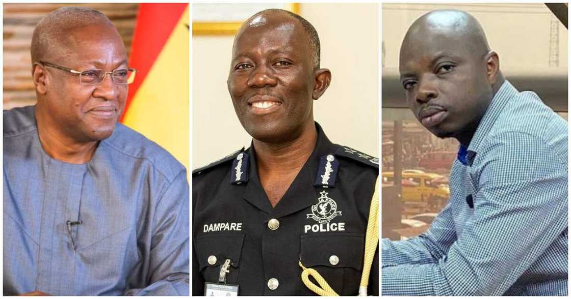 Abronye DC, Mahama and IGP Dampare Abronye DC, Mahama and IGP Dampare