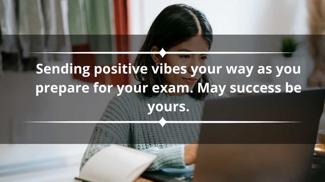 Exam success wishes and prayers