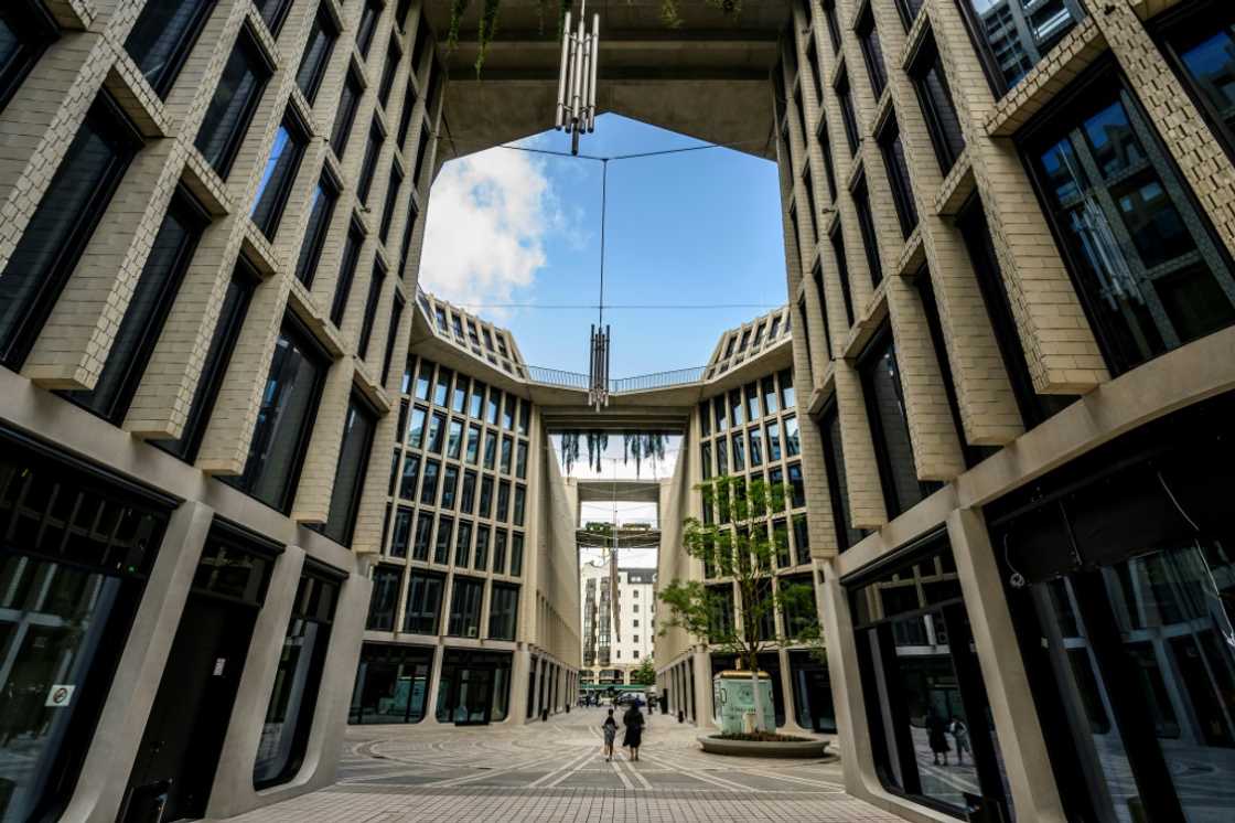 The complex includes residential apartments and office space plus a museum The complex includes residential apartments and office space plus a museum