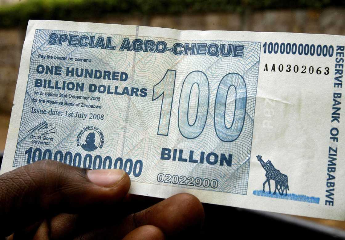 Who wants to be a billionaire? A banknote printed in 2008 -- enough to buy two loaves of bread at the time Who wants to be a billionaire? A banknote printed in 2008 -- enough to buy two loaves of bread at the time
