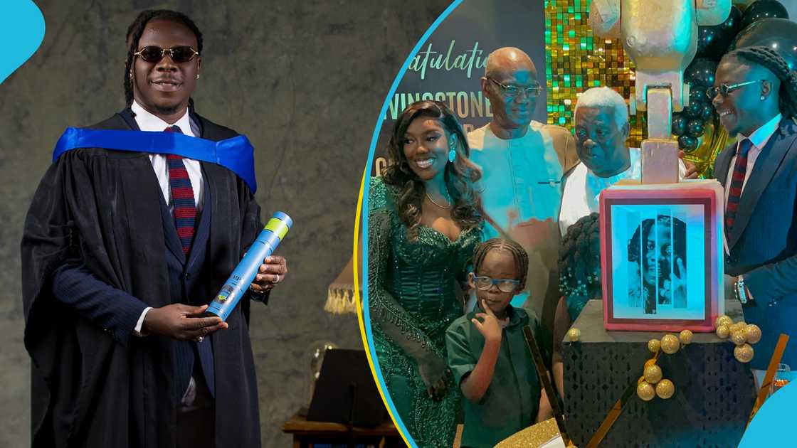 Stonebwoy, GIMPA class, Stonebwoy graduates, Stonebwoy's wife, Stonebwoy's kids, Stonebwoy's family Stonebwoy, GIMPA class, Stonebwoy graduates, Stonebwoy's wife, Stonebwoy's kids, Stonebwoy's family