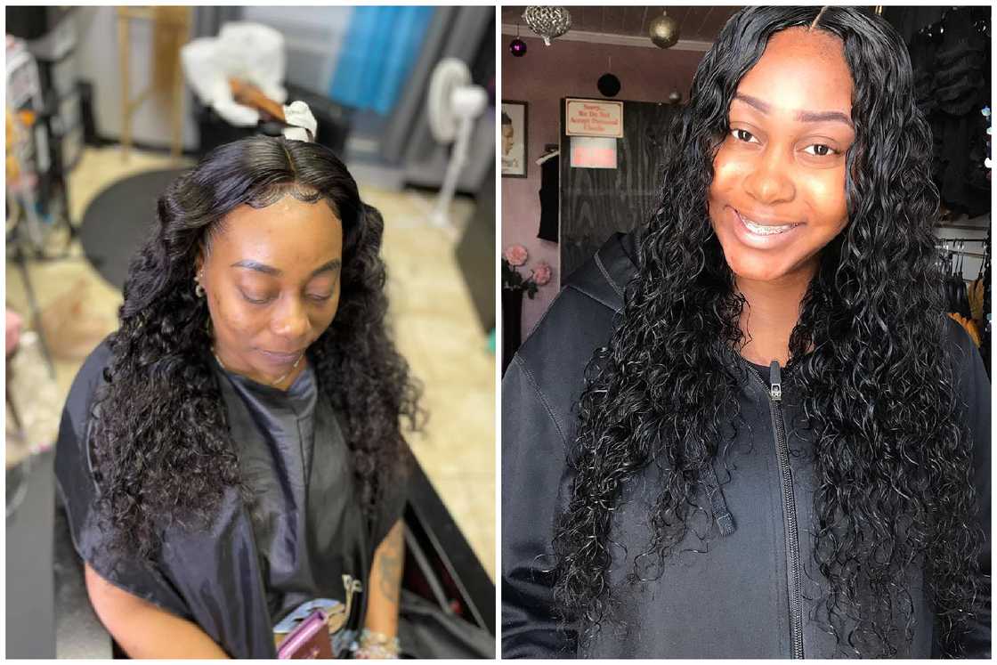 sew in hairstyles