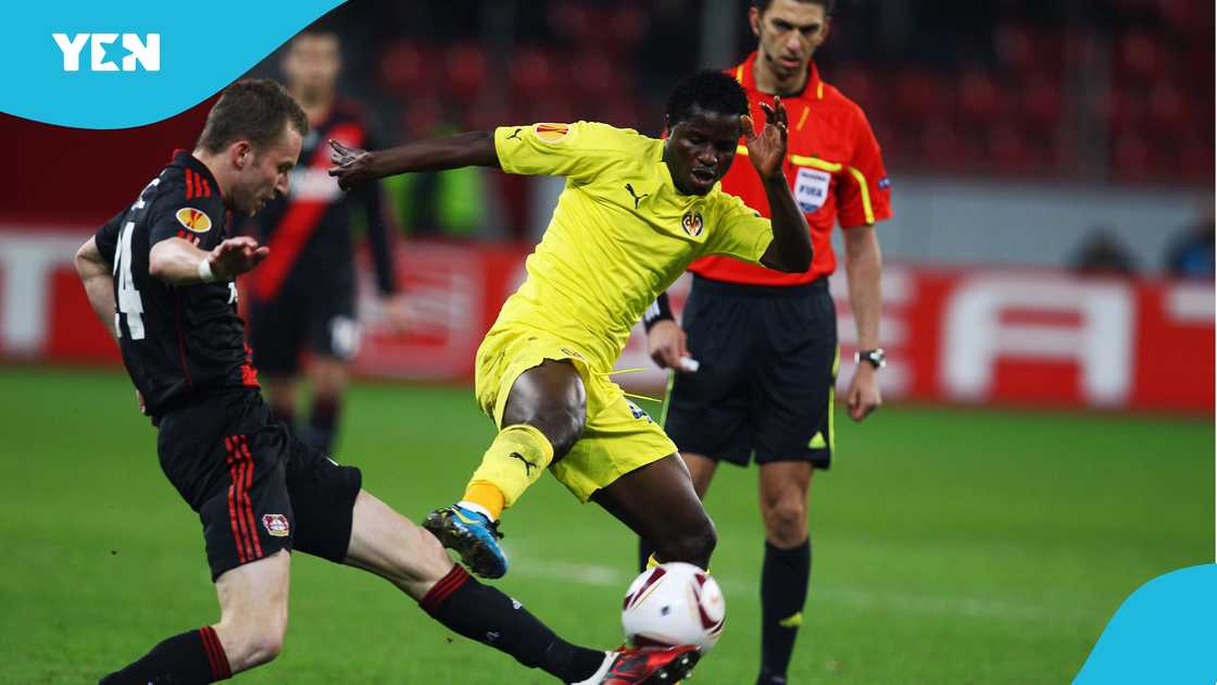 Mubarak Wakaso, Villarreal, Bayer Leverkusen, UEFA Europa League, La Liga, Thomas Partey.