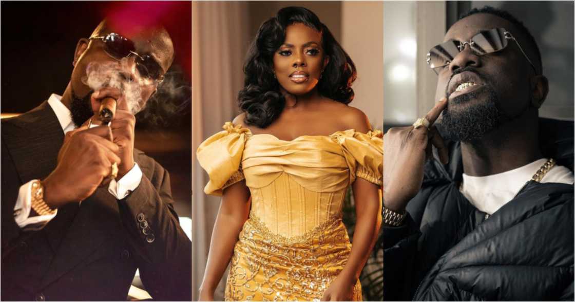 Tracy must be shaking - Nana Aba's I love you message to Sarkodie as he marked his b'day causes stir Tracy must be shaking - Nana Aba's I love you message to Sarkodie as he marked his b'day causes stir