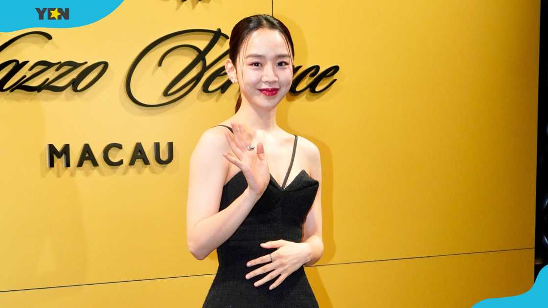 South Korean actress Shin Hye-sun at the opening ceremony of Palazzo Versace Macau.