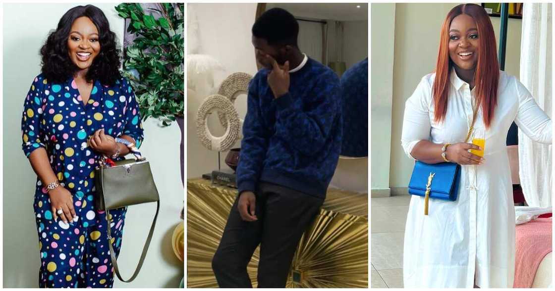 Jackie Appiah and son Damien Jackie Appiah and son Damien