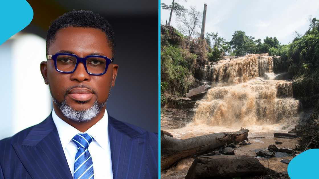 A Plus, Kwame A Plus, Kwame Asare Obeng, Gomoa Central, Gomoa Easter Carnival, Waterfall