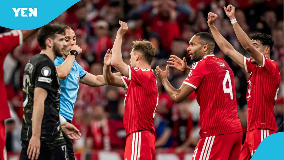 UEFA Champions League, Bayern Munich were denied a penalty, João Pinheiro, PSG, João Neves handball, Harry Kane, Bayern Munich, refereeing controversy, penalty appeal, VAR decision, IFAB laws, football fans reactions. UEFA Champions League, Bayern Munich were denied a penalty, João Pinheiro, PSG, João Neves handball, Harry Kane, Bayern Munich, refereeing controversy, penalty appeal, VAR decision, IFAB laws, football fans reactions.