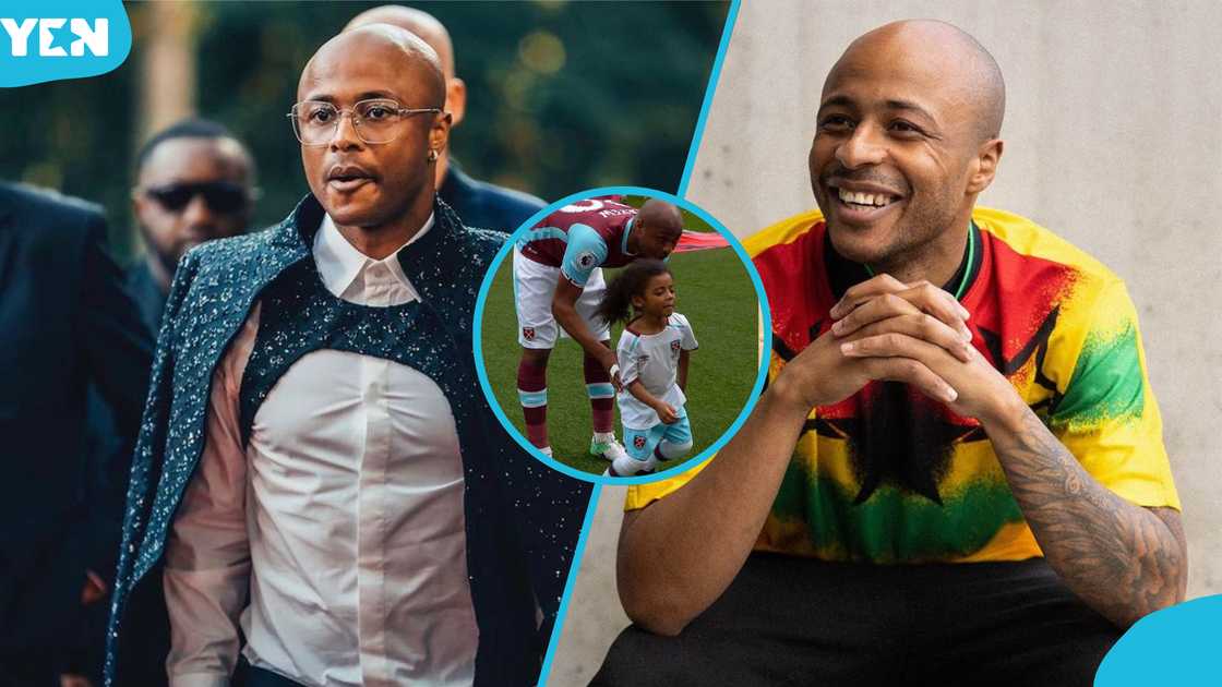 Dede Ayew's first daughter Inaya turns 13 years old