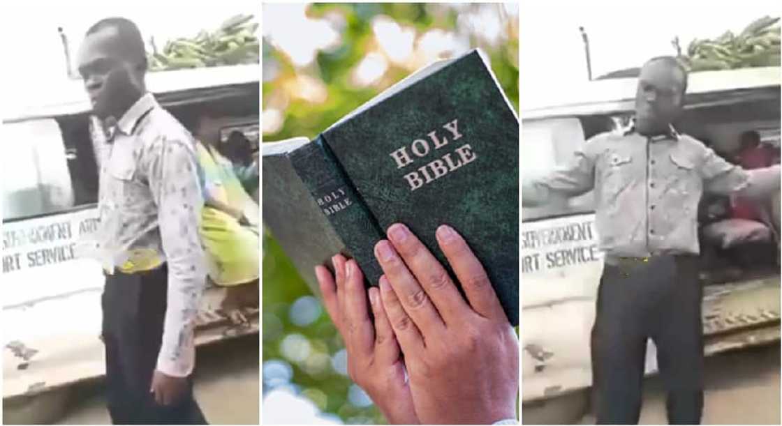 Nigerian motor pack preacher. Nigerian motor pack preacher.