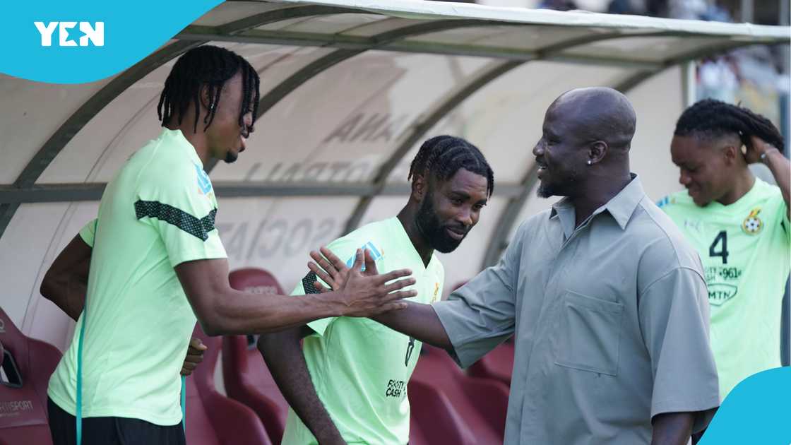Black Stars train ahead of Chad clash. Black Stars train ahead of Chad clash.