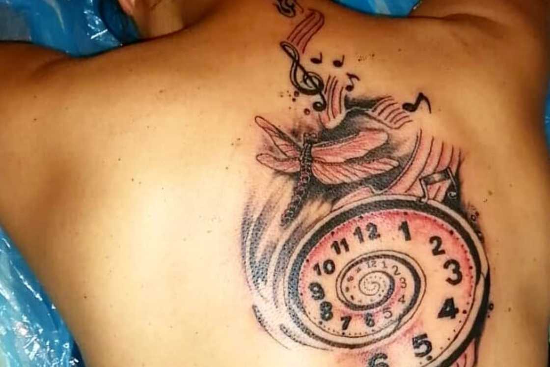 music tattoo