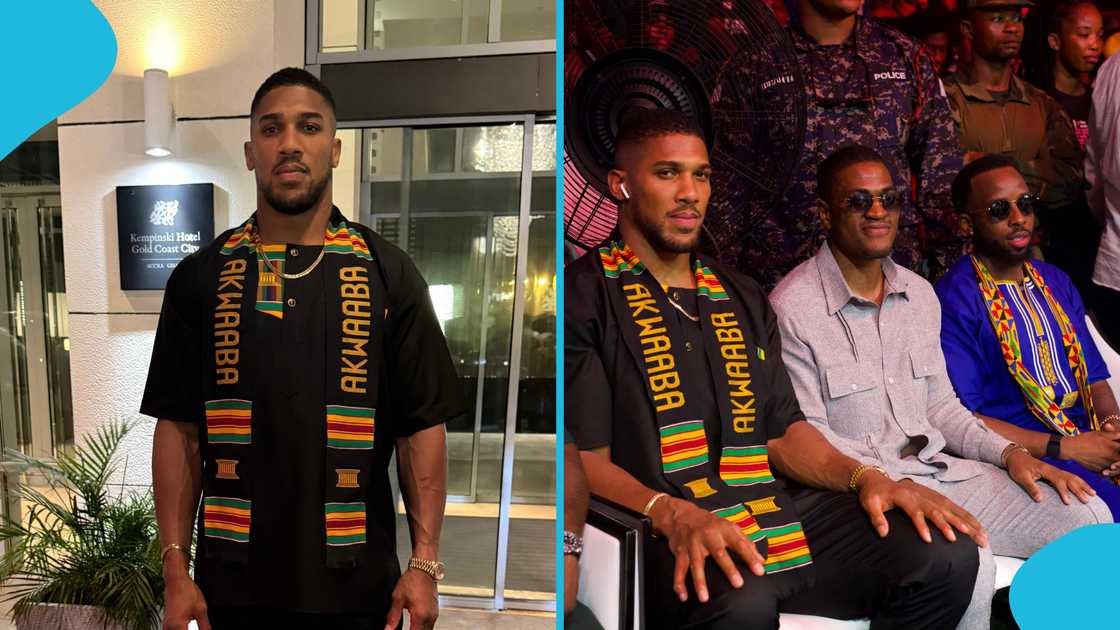 Anthony Joshua, Sharaf Mahama, Battle of the Beasts. Anthony Joshua, Sharaf Mahama, Battle of the Beasts.