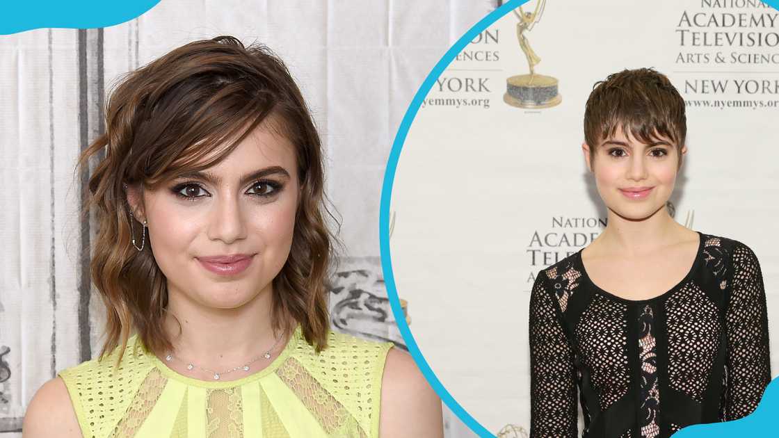 Sami Gayle is at Build Studio in New York City (L) and the 57th Annual New York Emmy Awards at Marriott Marquis Times Square (R) Sami Gayle is at Build Studio in New York City (L) and the 57th Annual New York Emmy Awards at Marriott Marquis Times Square (R)