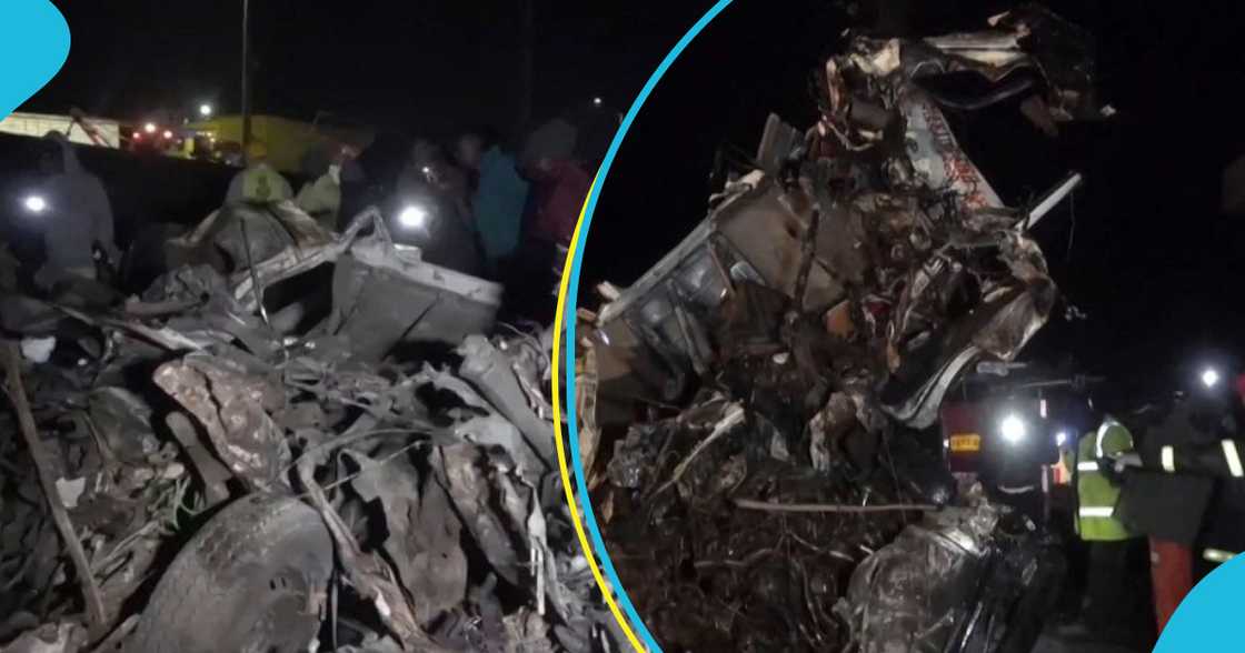 6 feared dead in Awoshie road crash 6 feared dead in Awoshie road crash