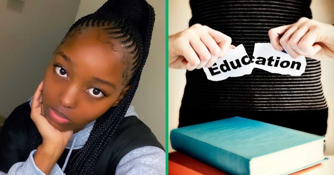 A woman faced mental health issues and dropped out of university with one year left for her degree. A woman faced mental health issues and dropped out of university with one year left for her degree.