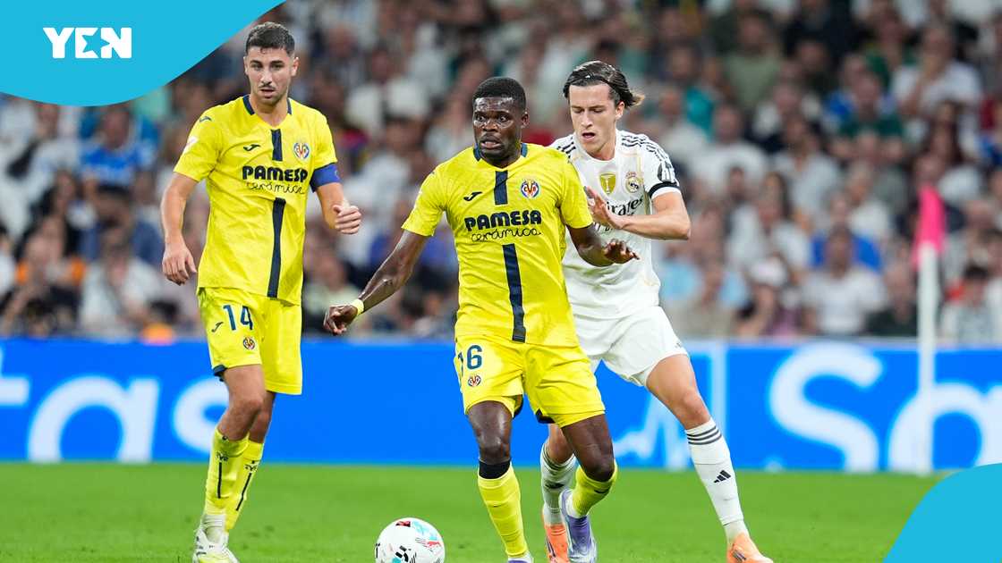 Thomas Partey Earns Praise After Villarreal Fall to Real Madrid in La Liga Clash