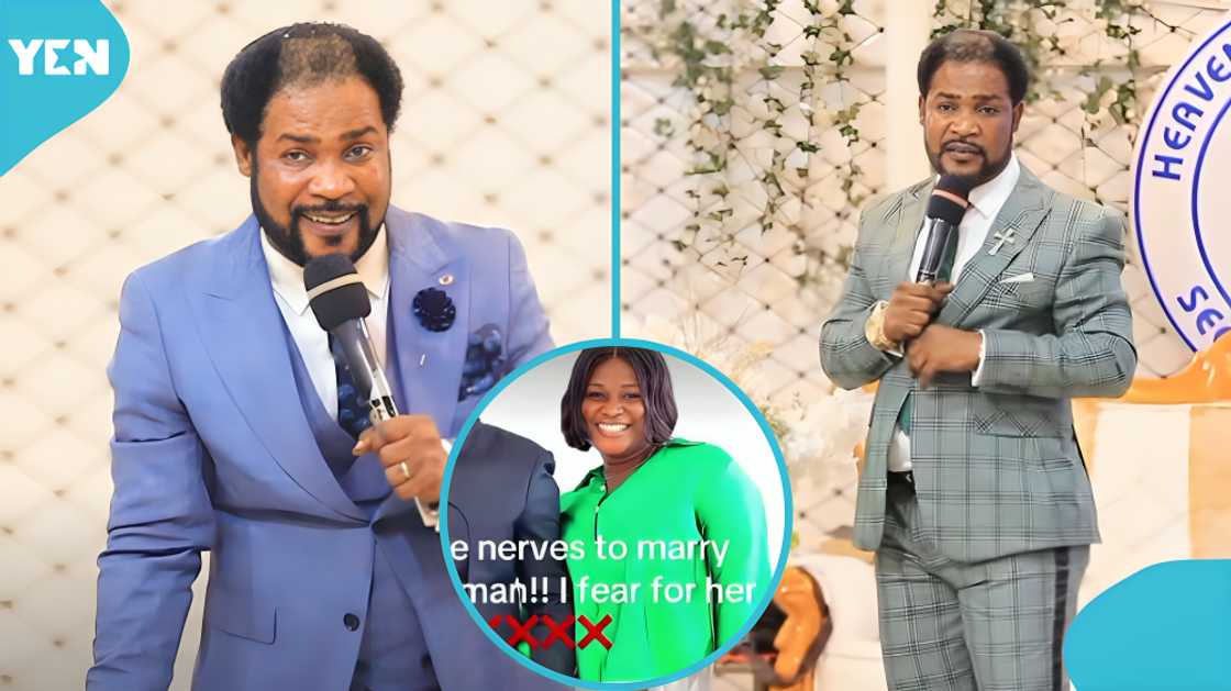 Prophet James Donkor, Precious Donkor, Osofo Maame Afia Donkor, Heaven First Ministry, Religion, Marriage, divorce, wife, broken heart, Pastors in Ghana