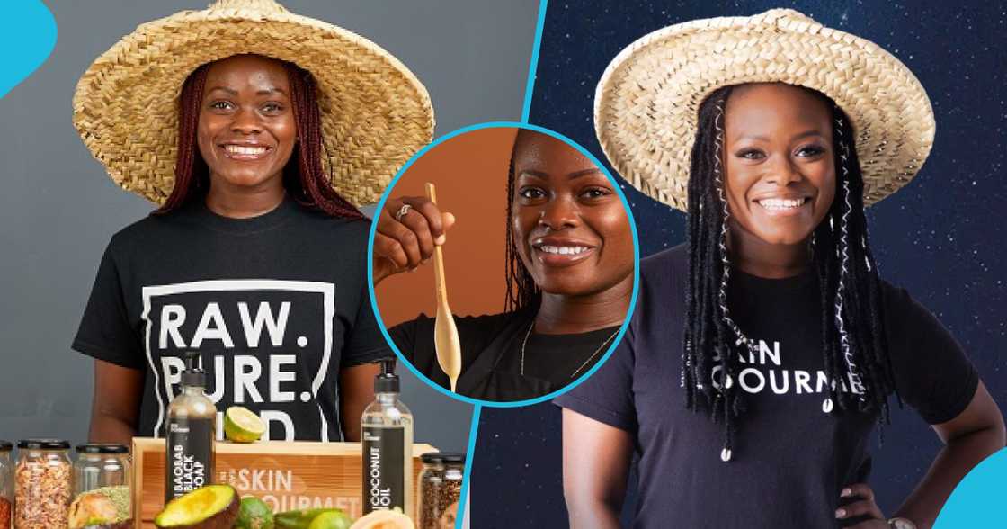 Violet Amoabeng the CEO of Skin Gourmet Violet Amoabeng the CEO of Skin Gourmet