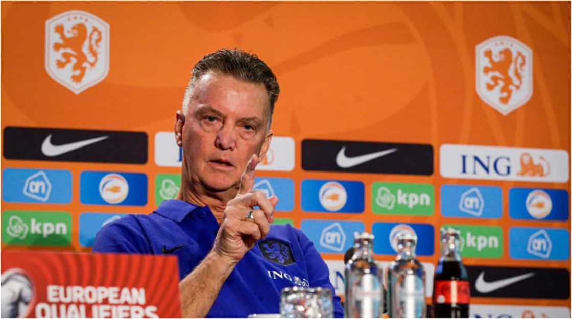 Van Gaal Blasts Netherland’s Journalist Who Claims He Plays Defensive Tactics Like Chelsea and Liverpool