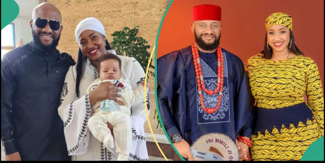 Yul Edochie and Judy Austin celebrate son's baptism, Yul Edochie and Judy Edochie