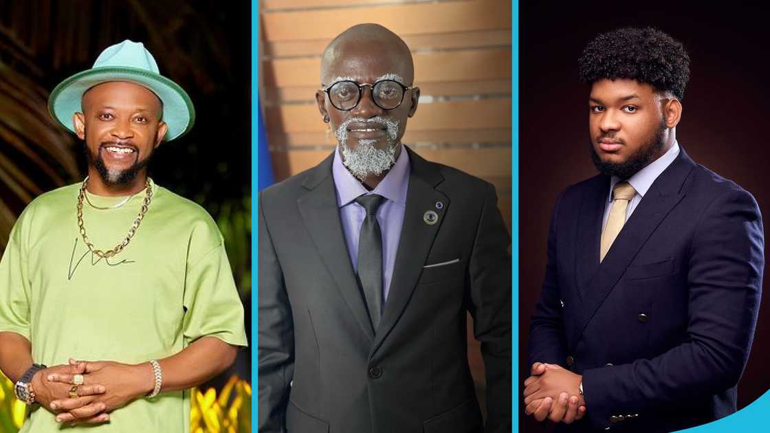 Lil Win, Fadda Dickson, Otumfuo Osei Tutu II, Otumfuo Osei Tutu II’s son, Nana Opoku Ware, Ghana School of Law Lil Win, Fadda Dickson, Otumfuo Osei Tutu II, Otumfuo Osei Tutu II’s son, Nana Opoku Ware, Ghana School of Law