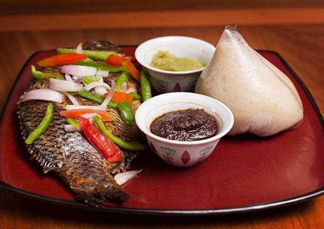 Best banku and tilapia