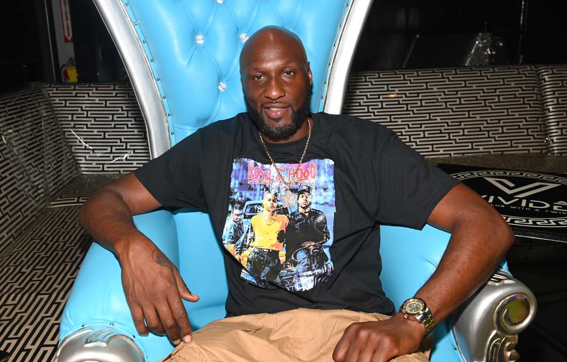 Lamar Odom attends Shiggy vs Junebug Press Conference at Lamar Odom attends Shiggy vs Junebug Press Conference at